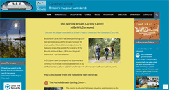 Desktop Screenshot of norfolkbroadscycling.co.uk